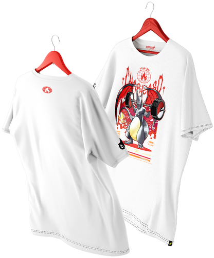 Polera Charizard Shining Gym - Pokemon Long Fit Unisex