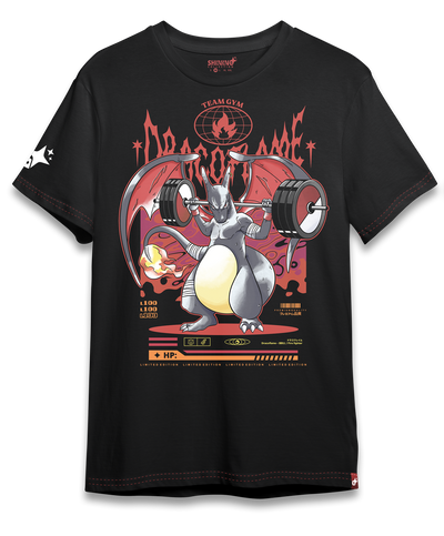 Polera Charizard Shining Gym - Pokemon Long Fit Unisex