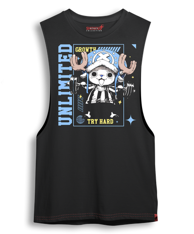 Polera Chopper Gym - One Piece Oversized Long Fit Unisex