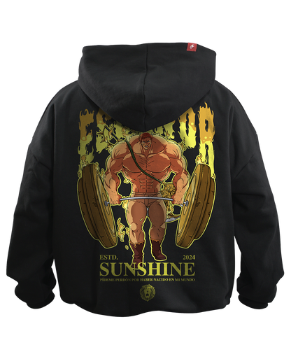 Hoodie Leon del Sol: Escanor y el Poder del Orgullo Oversized Unisex