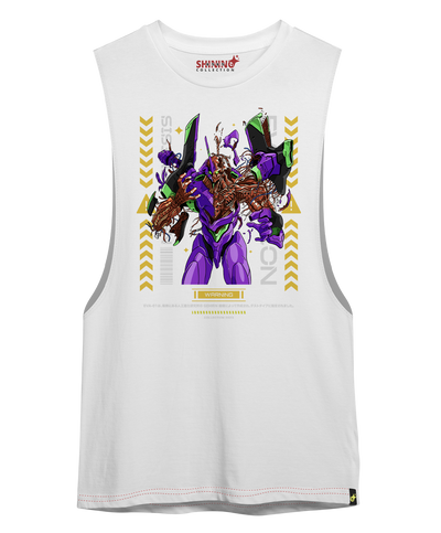 Polera EVA-01 Neon Genesis Evangelion Oversized Long Fit Unisex