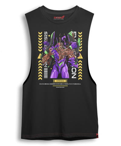 Polera EVA-01 Neon Genesis Evangelion Oversized Long Fit Unisex