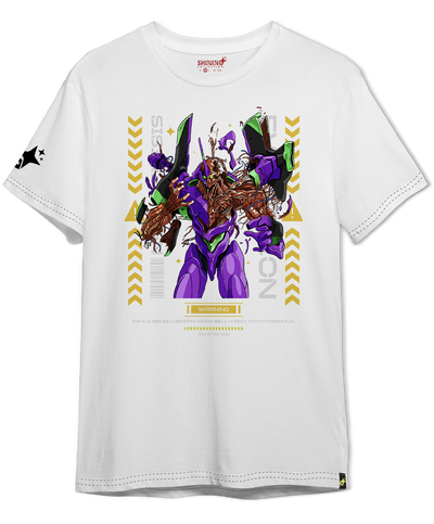 Polera EVA-01 Neon Genesis Evangelion Oversized Long Fit Unisex