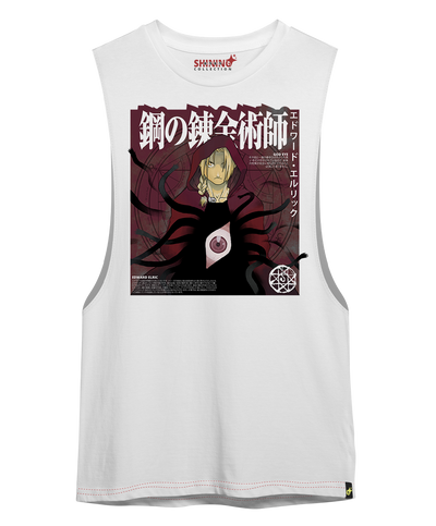 Polera Edward Elric Fullmetal Alchemist Oversized Long Fit Unisex