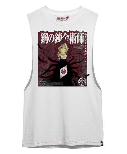 Polera Edward Elric Fullmetal Alchemist Oversized Long Fit Unisex