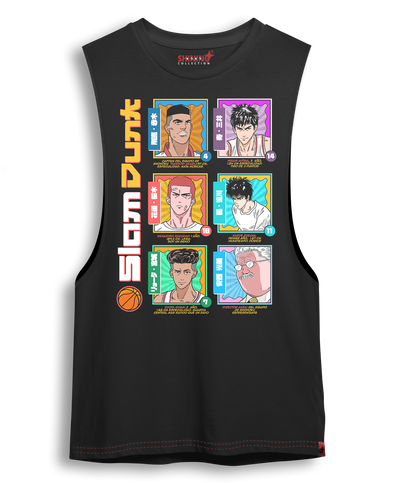 Polera Equipo Shohoku Slam Dunk Oversized Long Fit Unisex