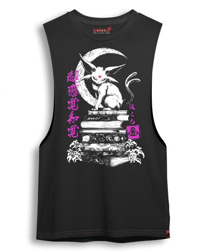 Polera Espeon Percepción Extrasensorial Tec. Achurado Pokemon Oversized Long Fit Unisex