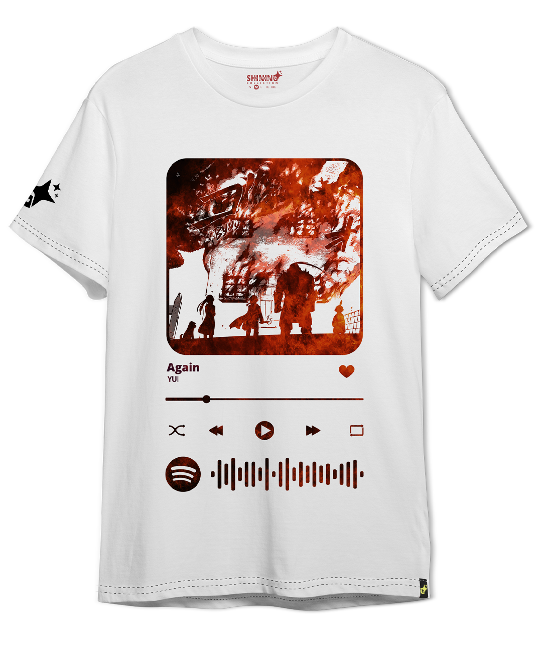 Polera Spotify - Edward y Alphone 3 OCT Oversized Long Fit Unisex