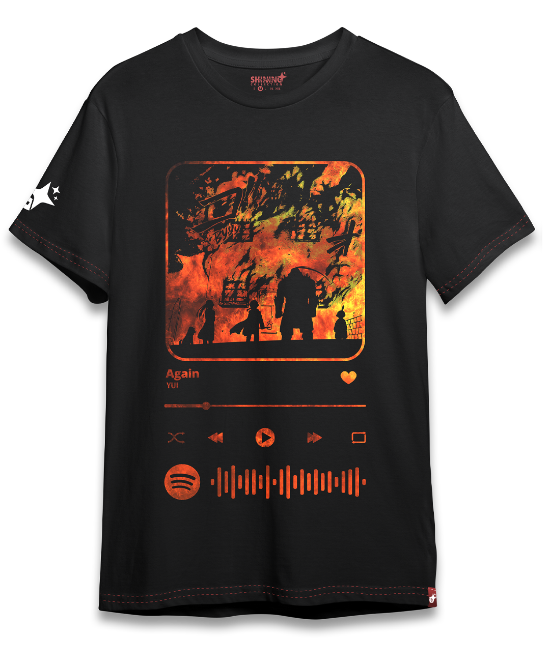 Polera Spotify - Edward y Alphone 3 OCT Oversized Long Fit Unisex