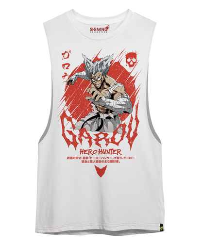Polera Garou - One Punch-Man - Oversized Long Fit Unisex