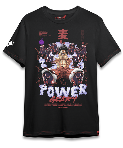 Polera Luffy Gear 4 Gym One Piece Oversized Long Fit Unisex