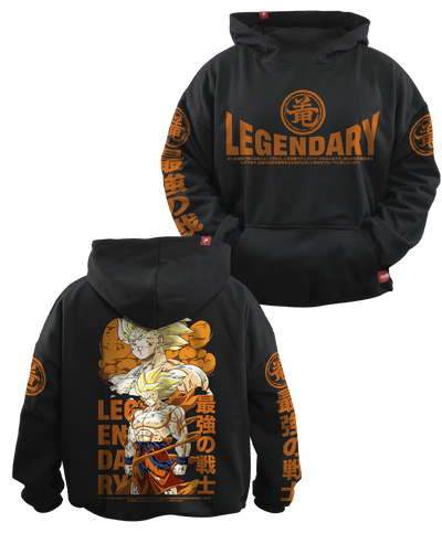 Hoodie Dragon Ball Son Goku Super Saiyajin Oversized Unisex