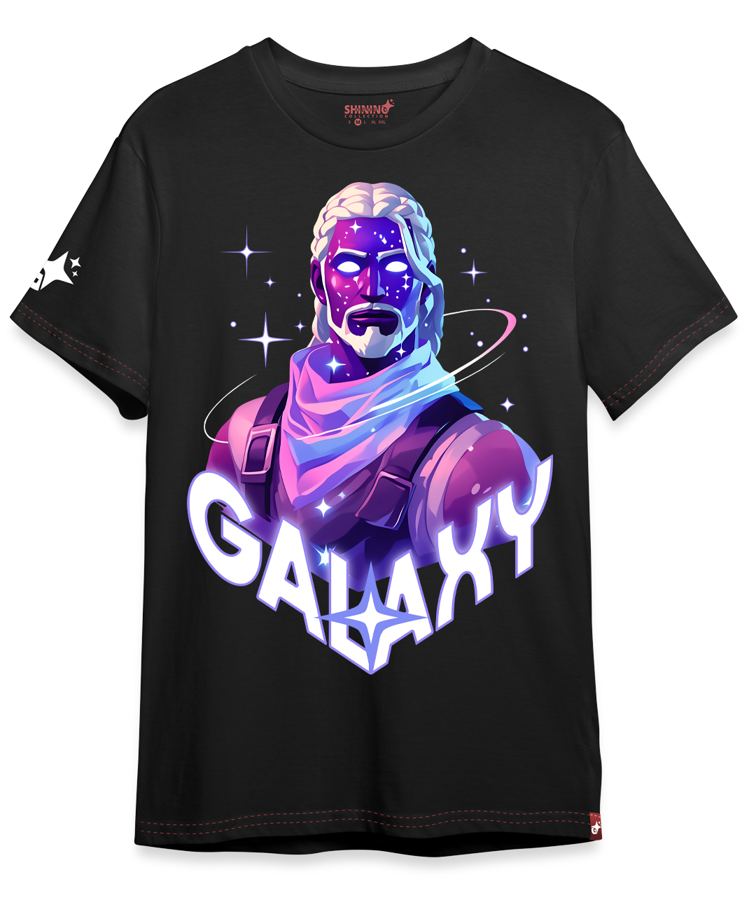 Polera KID - Galaxy de Fornite  Oversized Long Fit Unisex