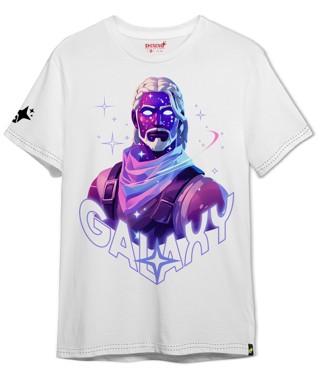 Polera KID - Galaxy de Fornite  Oversized Long Fit Unisex