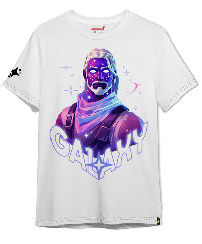Polera KID - Galaxy de Fornite  Oversized Long Fit Unisex
