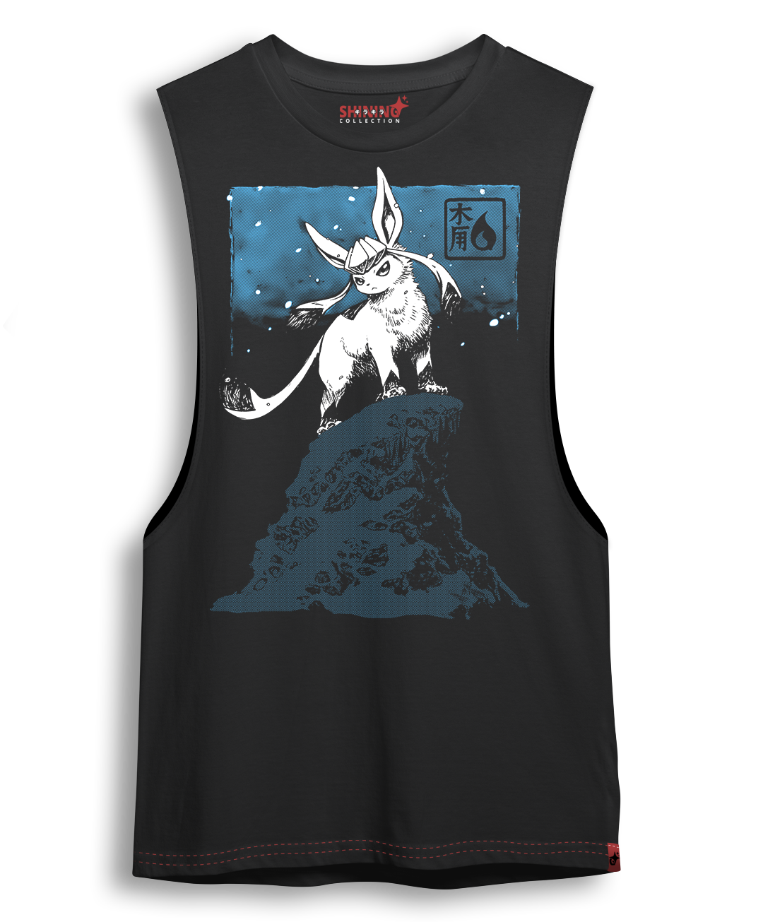 Polera Glaceon "Ice Spirit" – Oversized Long Fit Unisex
