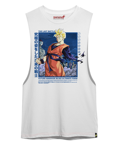 Polera Gohan del Futuro Dragon Ball Z Oversized Long Fit Unisex