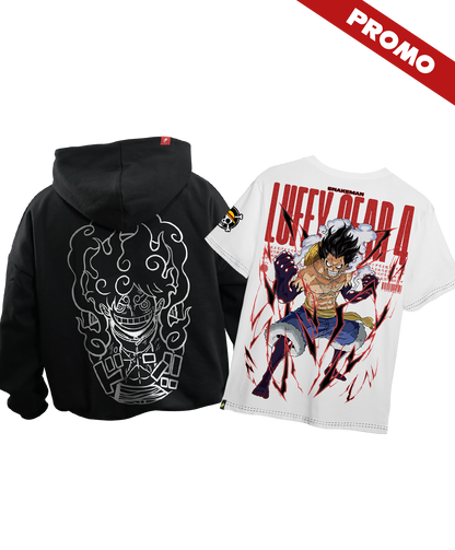 Promo Hoodie Luffy Gear 5 + Full Art Luffy Gear 4