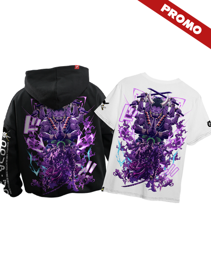 Promo Hoodie Full Art Roronoa Zoro + Full Art Roronoa Zoro