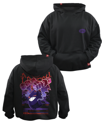 Hoodie Gengar Pokemon Oversized Unisex