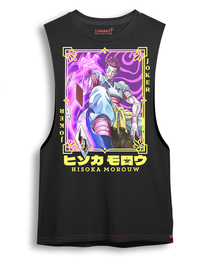 Polera Hisoka Morow Hunter x Hunter Oversized Long Fit Unisex