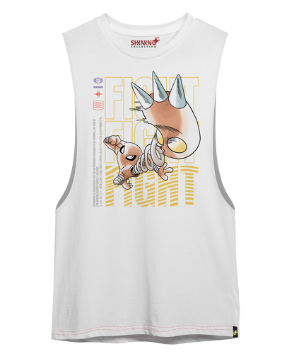 Polera HitmonLee Fight Pokemon Oversized Long Fit Unisex