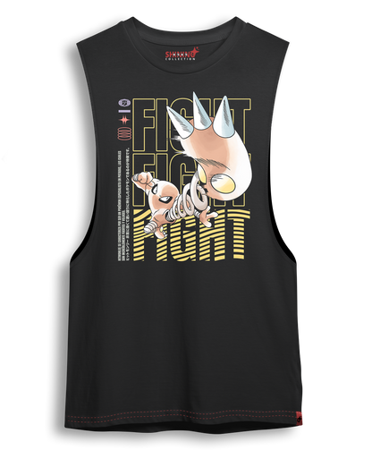 Polera HitmonLee Fight Pokemon Oversized Long Fit Unisex