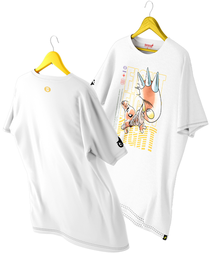 Polera HitmonLee Fight Pokemon Oversized Long Fit Unisex