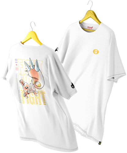 Polera HitmonLee Fight Pokemon Oversized Long Fit Unisex
