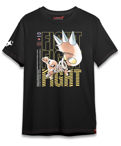 Polera HitmonLee Fight Pokemon Oversized Long Fit Unisex
