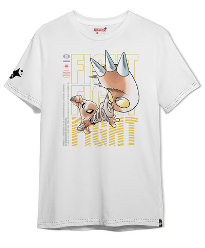 Polera HitmonLee Fight Pokemon Oversized Long Fit Unisex