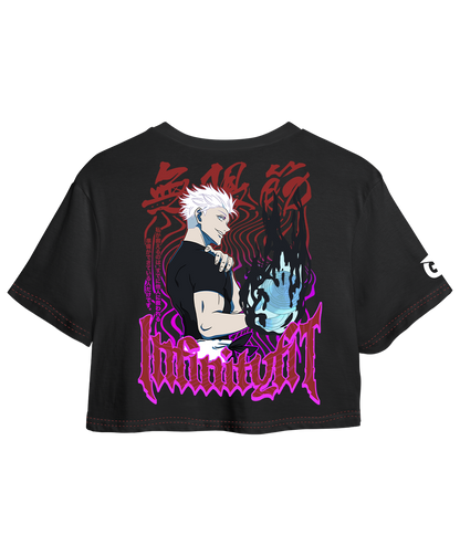 Crop Con Mangas Satoru Gojo Gym - Jujutsu Kaisen - Oversized Long Fit Unisex (copia)