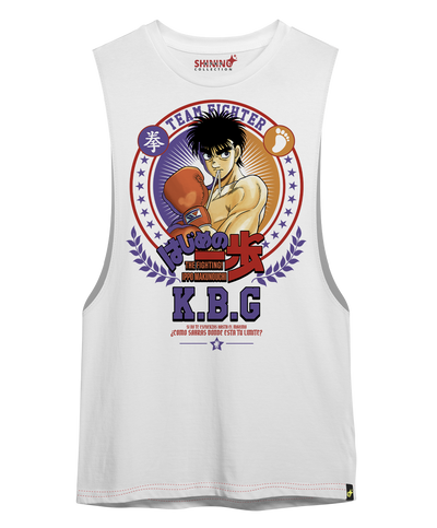 Polera Ippo Makunouchi - Espíritu de Lucha Long Fit Unisex