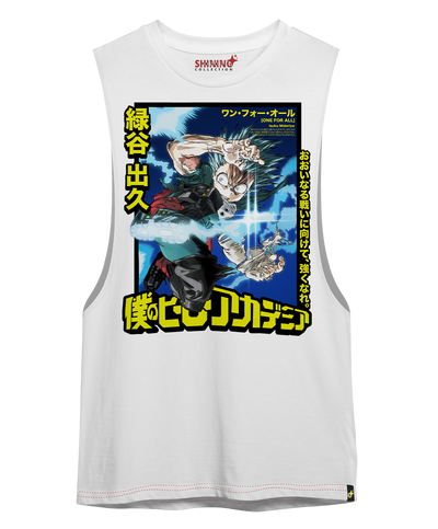 Polera Izuku Midoriya Boku No Hero Oversized Long Fit Unisex
