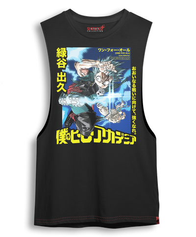 Polera Izuku Midoriya Boku No Hero Oversized Long Fit Unisex