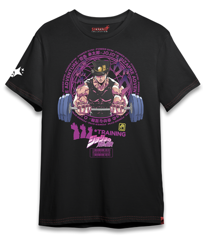 Polera Jotaro Kujo Gym - Jojo's Bizarre Adventure Long Fit Unisex