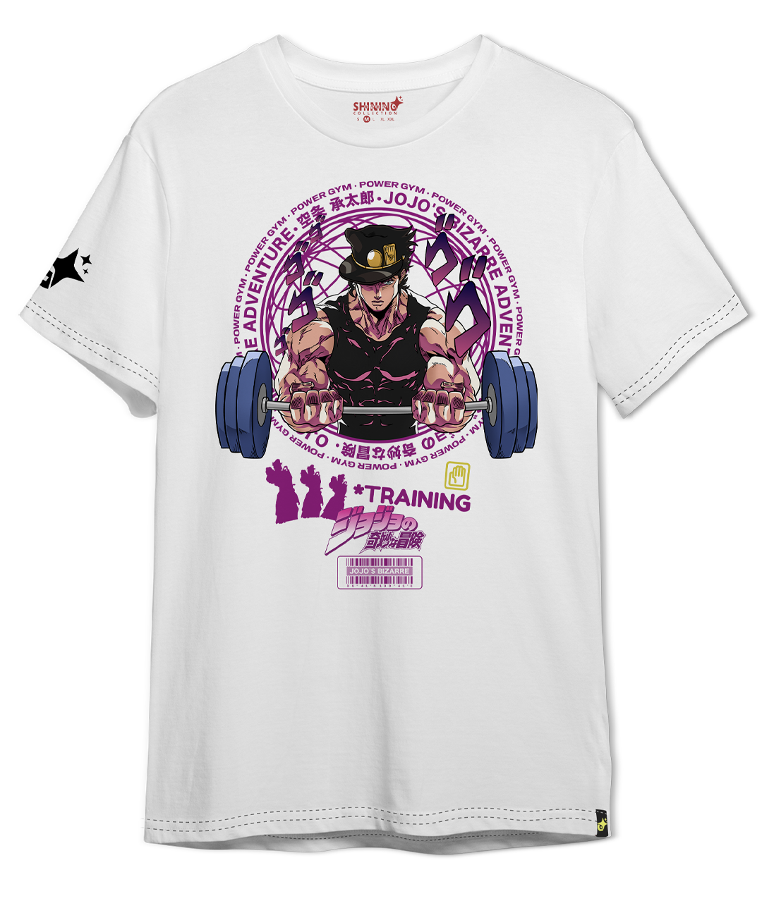 Polera Jotaro Kujo Gym - Jojo's Bizarre Adventure Long Fit Unisex