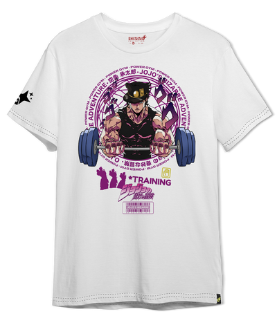 Polera Jotaro Kujo Gym - Jojo's Bizarre Adventure Long Fit Unisex