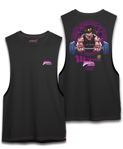 Polera Jotaro Kujo Gym - Jojo's Bizarre Adventure Long Fit Unisex