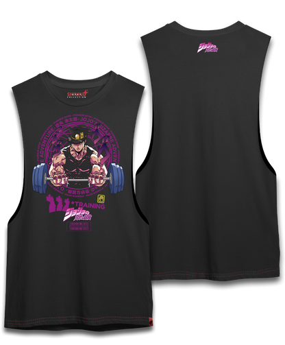 Polera Jotaro Kujo Gym - Jojo's Bizarre Adventure Long Fit Unisex