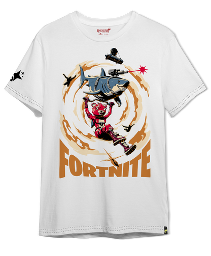 Polera KID Fortnite Oversized Long Fit Unisex
