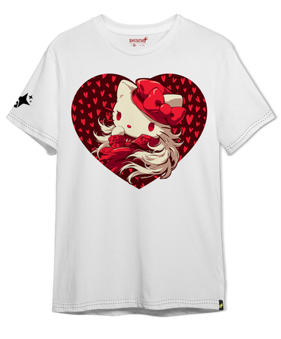 Polera KID Kitty Oversized Long Fit Unisex