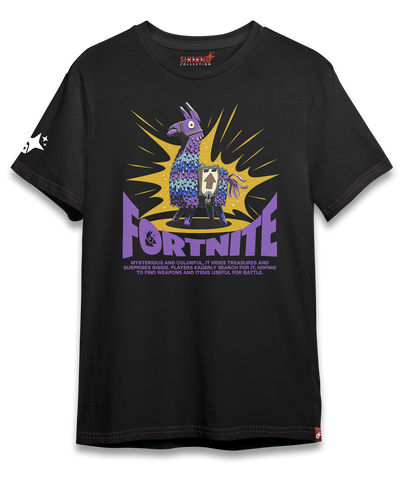 Polera KID Llama - Fortnite Oversized Long Fit Unisex