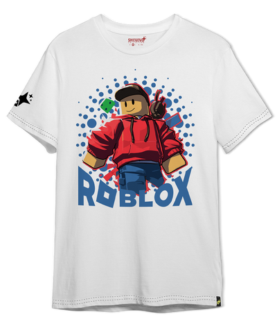 Polera KID Roblox Style Oversized Long Fit Unisex