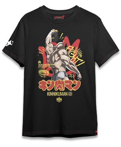 Polera Kinnikuman: Héroes de la Lucha - Oversized Long Fit Unisex