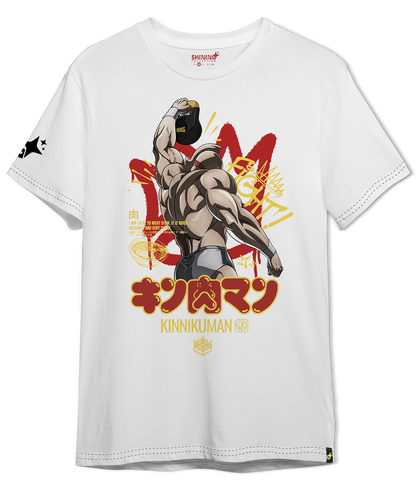 Polera Kinnikuman: Héroes de la Lucha - Oversized Long Fit Unisex