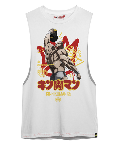 Polera Kinnikuman: Héroes de la Lucha - Oversized Long Fit Unisex
