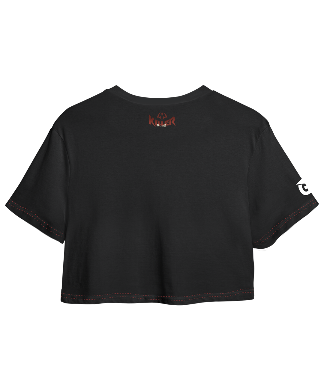 Crop Con Mangas Sukuna Gym - Jujutsu Kaisen - Oversized Long Fit Unisex