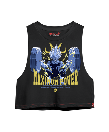 Crop Top sin Manga Dragon Ball Majin Vegeta Gym Oversized