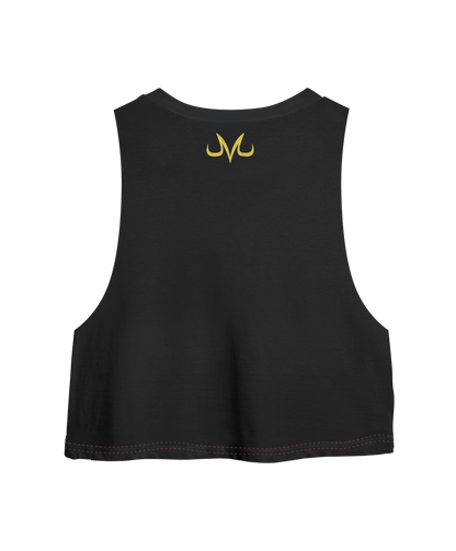 Crop Top sin Manga Dragon Ball Majin Vegeta Gym Oversized